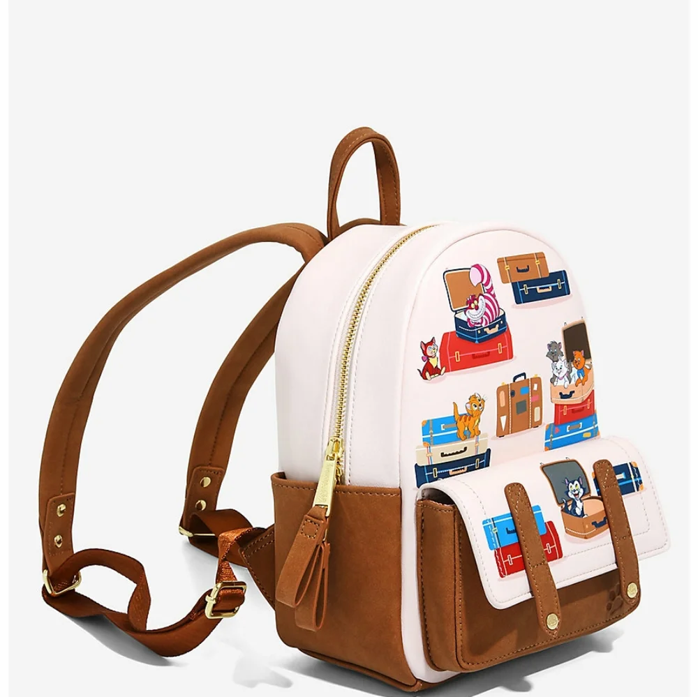 NWT Loungefly Traveling Cats mini backpack - Picture 2 of 16
